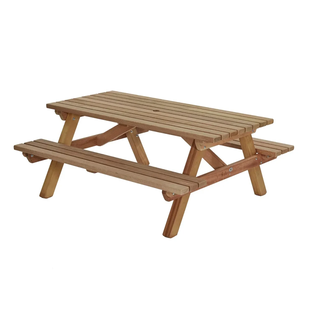 PICKNICKTAFEL | HARDHOUT | FSC | 180X160CM