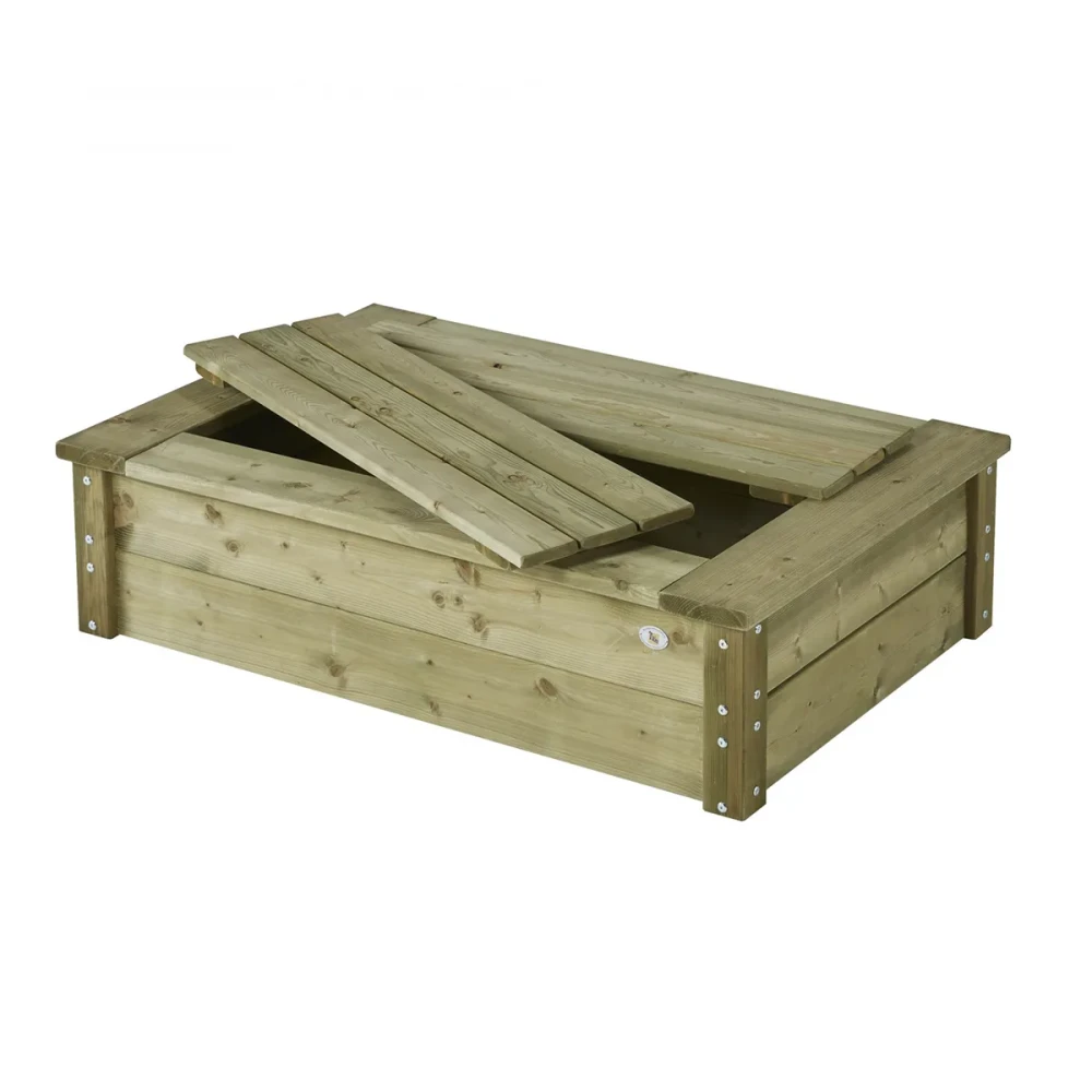 ZANDBAK MET DEKSEL | 32CM HOOG | FSC | 120X80CM