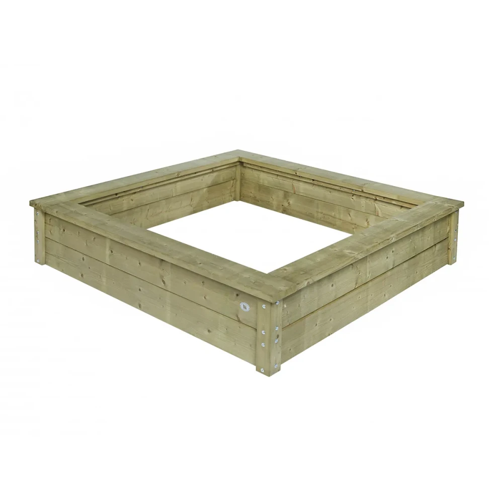 ZANDBAK ZONDER DEKSEL | 32 CM HOOG | FSC | 150X150CM