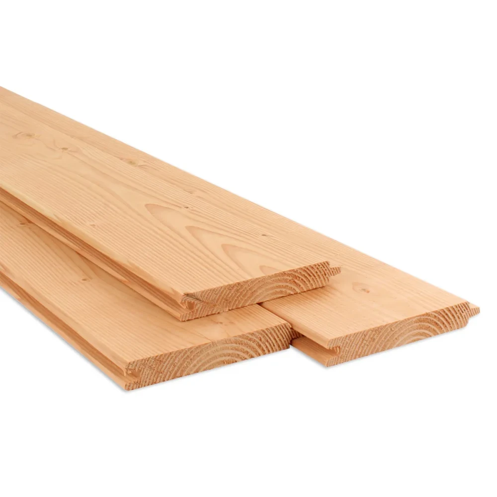 DOUGLAS BLOKHUTPLANK | GESCHAAFD | PEFC | 28X195 MM (WB 182 MM) | 300 CM