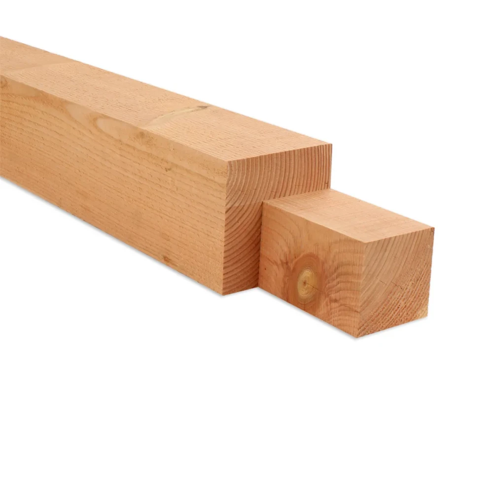 DOUGLAS HOEKPAAL INCL. KEEP 50X150 MM | FIJNBEZAAGD | PEFC | 150X150 MM | 250 CM