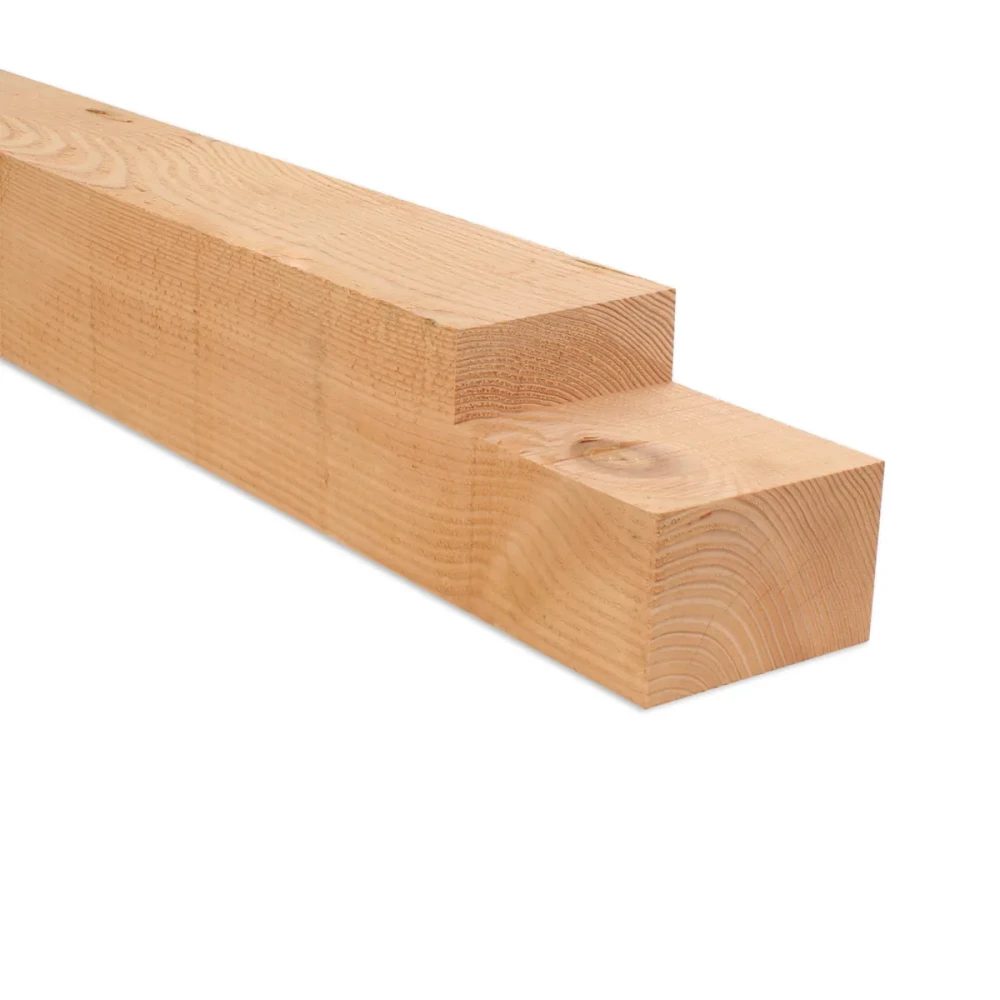 DOUGLAS TUSSENPAAL INCL. KEEP 50X150 MM | FIJNBEZAAGD | PEFC | 150X150 MM | 250 CM