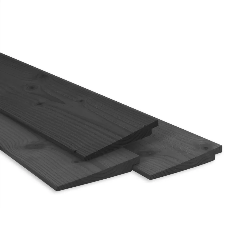 DOUGLAS ZWEEDS RABAT ZWART GESPOTEN | FIJNBEZAAGD | PEFC | 12/27X195 MM (WB 172 MM) | 300 CM