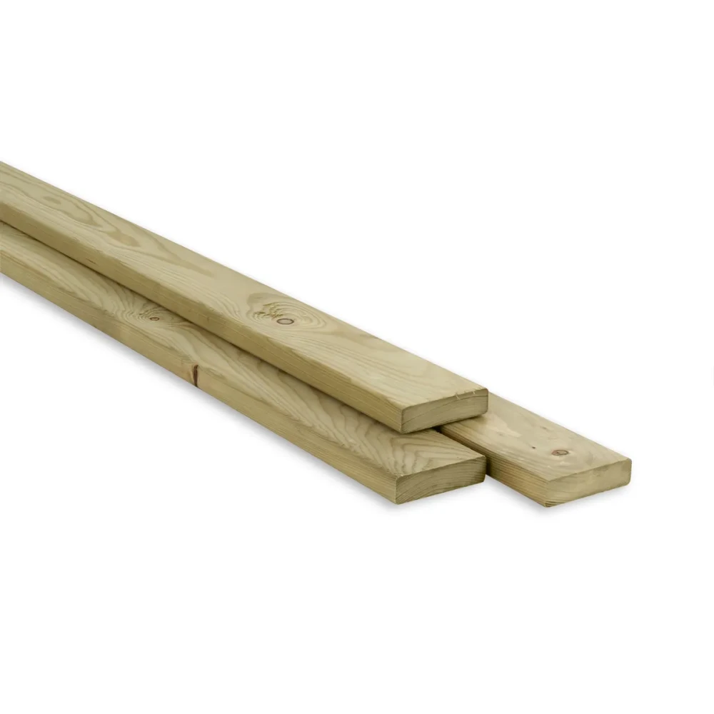 TUINHOUT | GROEN GEIMPR. | GESCHAAFD | FSC | 18X70 MM | 300 CM