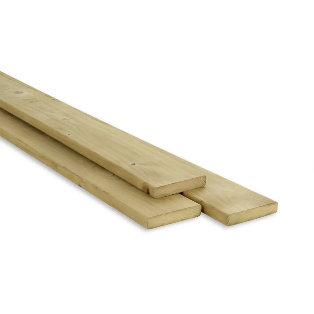 TUINHOUT | GROEN GEIMPR. | GESCHAAFD | FSC | 18X95 MM | 360 CM
