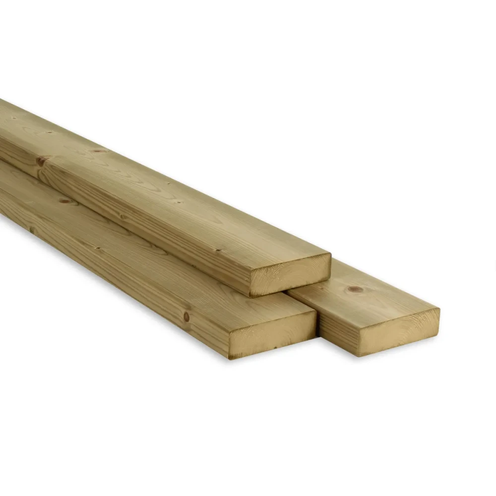 TUINHOUT | GROEN GEIMPR. | GESCHAAFD | FSC | 28X95 MM | 300 CM