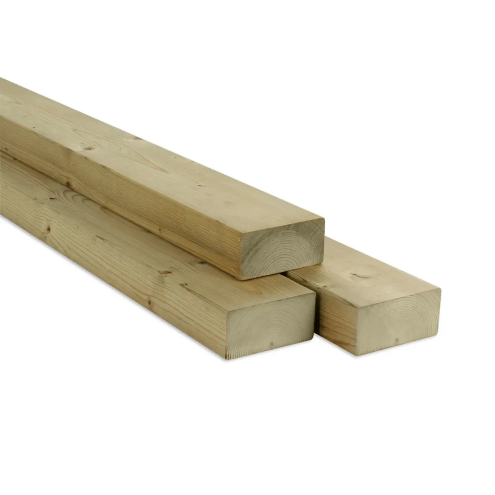 TUINHOUT | GROEN GEIMPR. | GESCHAAFD | FSC | 45X95 MM | 420 CM