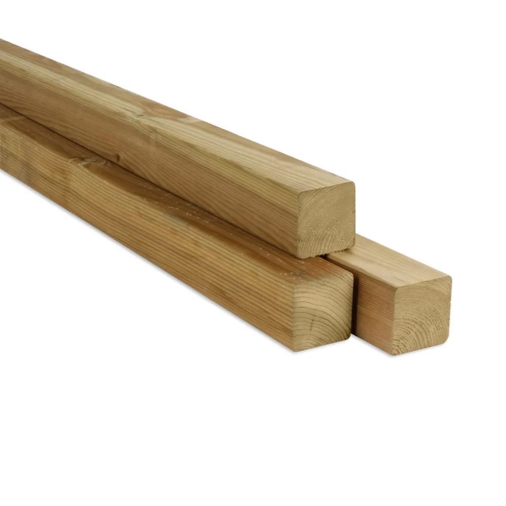 TUINHOUT | GROEN GEIMPR. | GESCHAAFD | PEFC | 68X68 MM | 270 CM