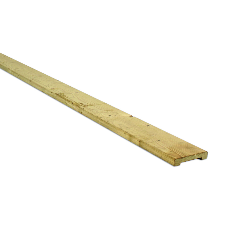 GRENEN AFDEKLAT GEIMPR. | GESCH. | RECHT |  19X70 MM | 181,5 CM