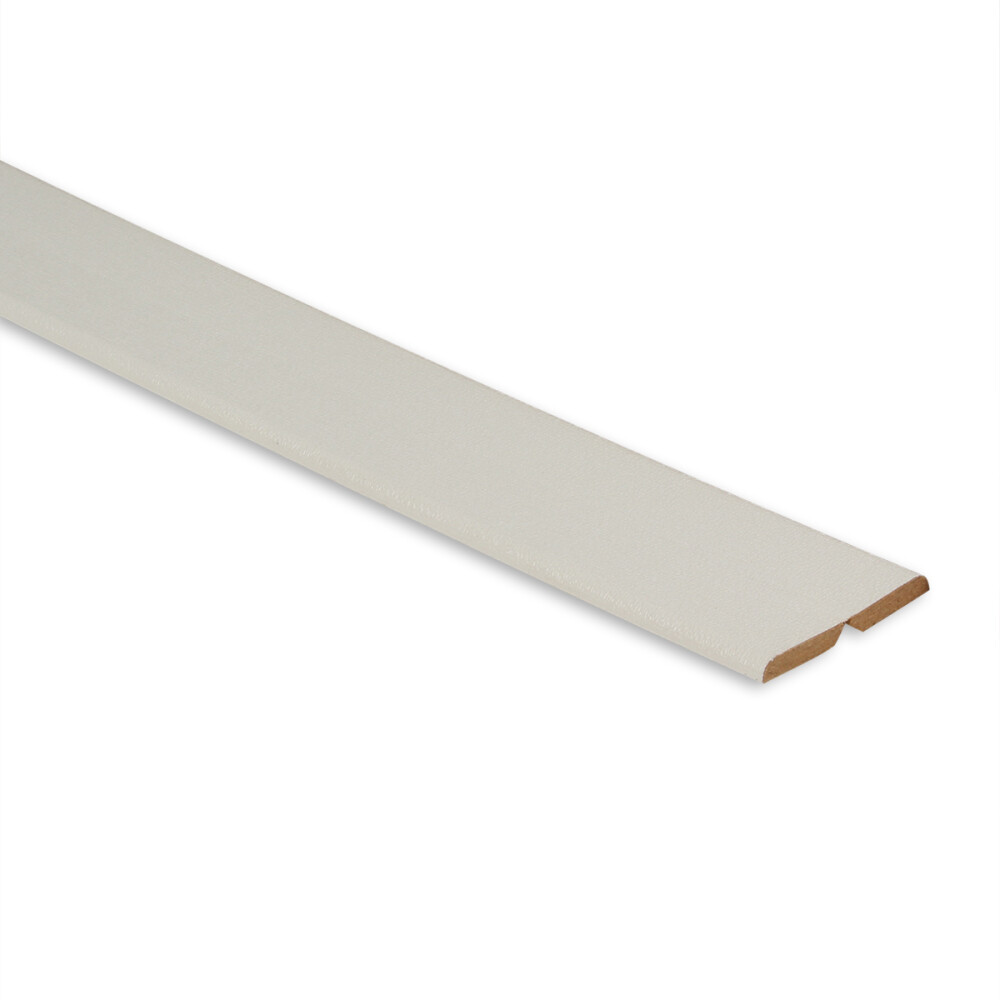 AGNES | MDF VOUWHOEK | WIT LINNEN | PEFC | 24X24 MM | 260 CM