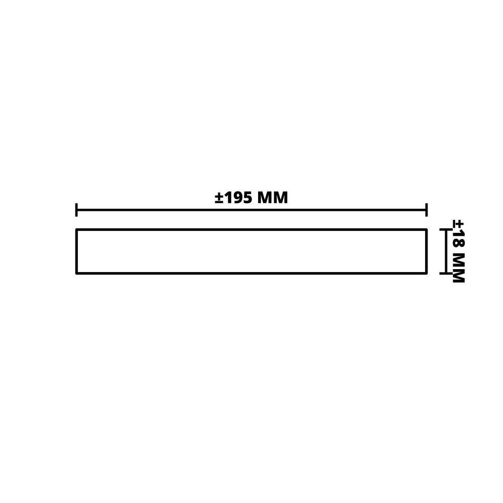 MERANTI | GESCHAAFD | FSC | 18X195 MM | 455 CM