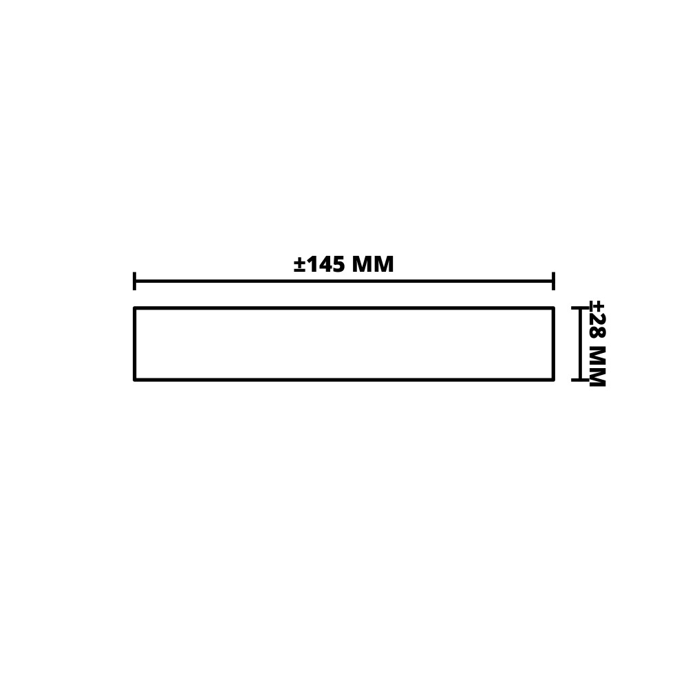VUREN | GESCHAAFD | 28X145 MM | 420 CM