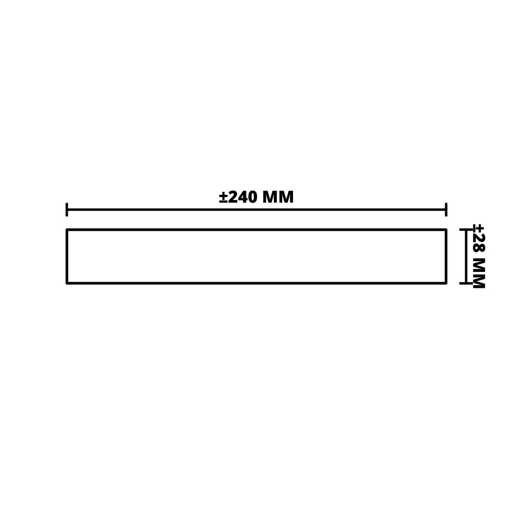 MERANTI | GESCHAAFD | FSC® | 28X240 MM | 305 CM