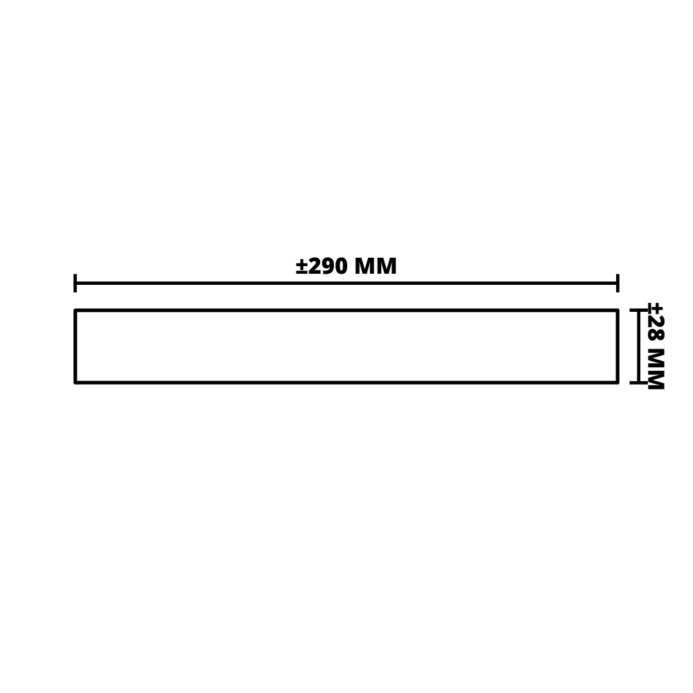 MERANTI | GESCHAAFD | FSC® | 28X290 MM | 305 CM