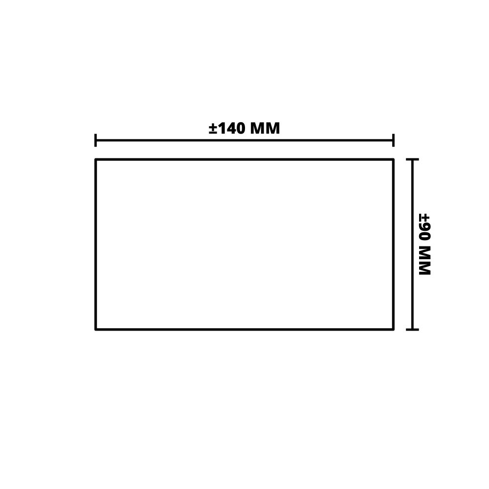 MERANTI | GESCHAAFD | PEFC | 90X140 MM | 335 CM