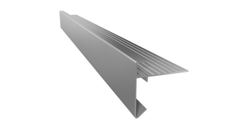 DAKTRIM | RECHT | ALUMINIUM | 45X45 MM | 250 CM