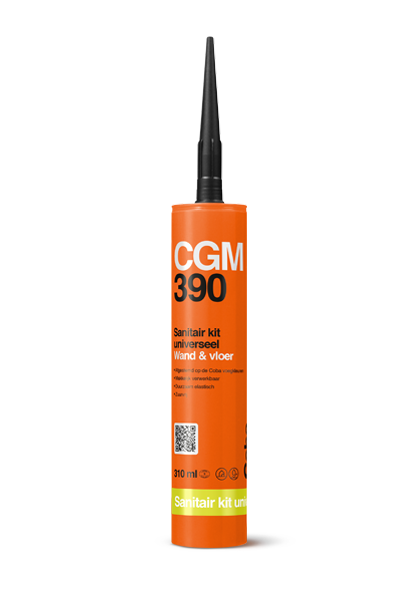CGM390 DONKERGRIJS SANITAIR KIT KOKER 310 ML