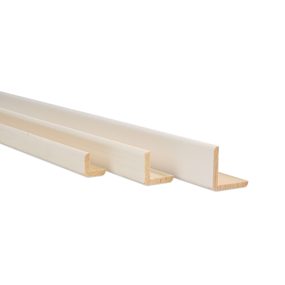 HOEKLAT GRENEN | GEGROND | FSC | 44X44 MM | 270 CM