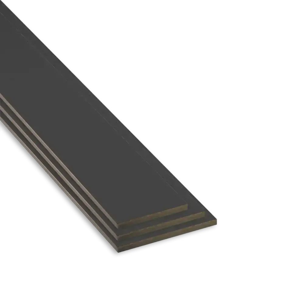 HPL-BOEIDEEL | ANTRACIET (RAL 7016) | 2-ZIJDIG UV | 6 MM | 305X25 CM