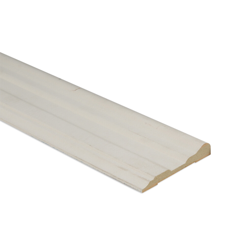 MDF SIERKOPLAT VW61 | WIT GEGROND | FSC | 16X90 MM | 488 CM