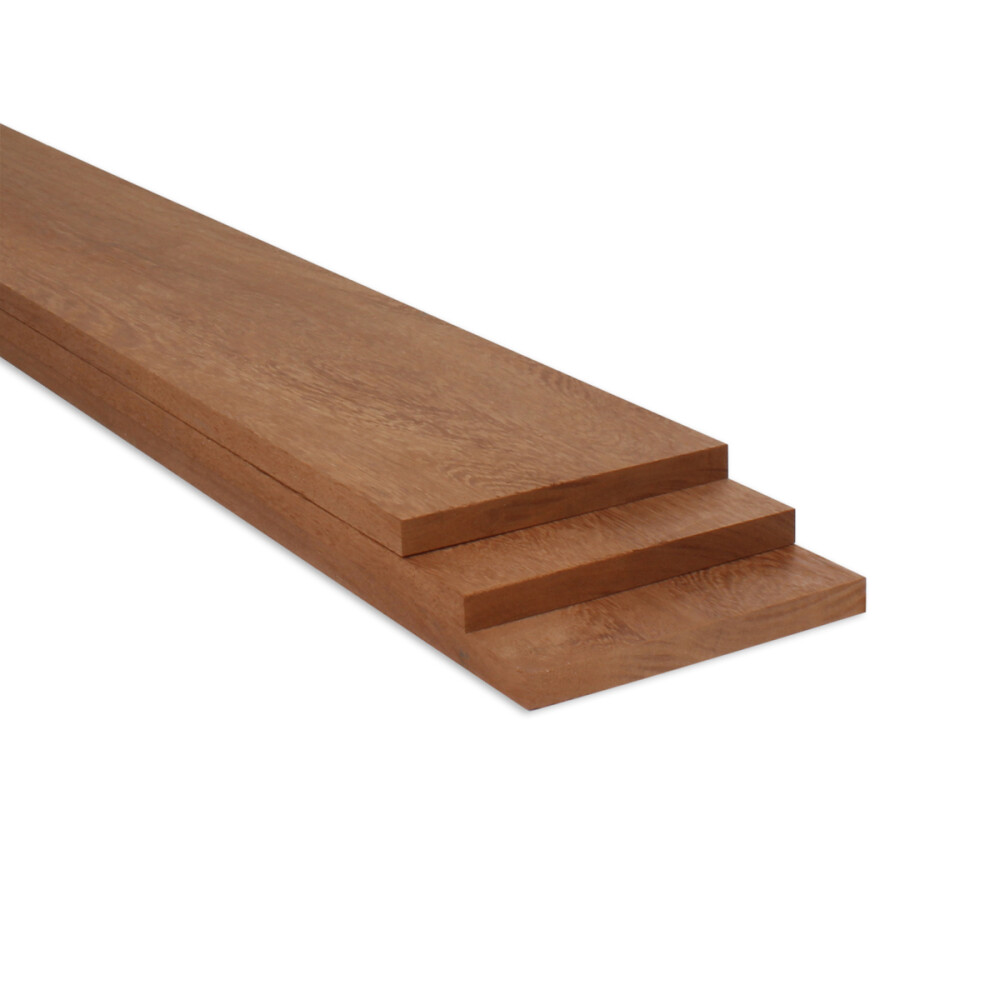 MERANTI | GESCHAAFD | FSC | 18X195 MM | 455 CM