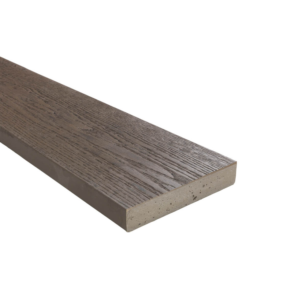MILLBOARD | VLONDERPLANK | ENHANCED GRAIN | EBONY GREY | 32X126 MM | 360 CM