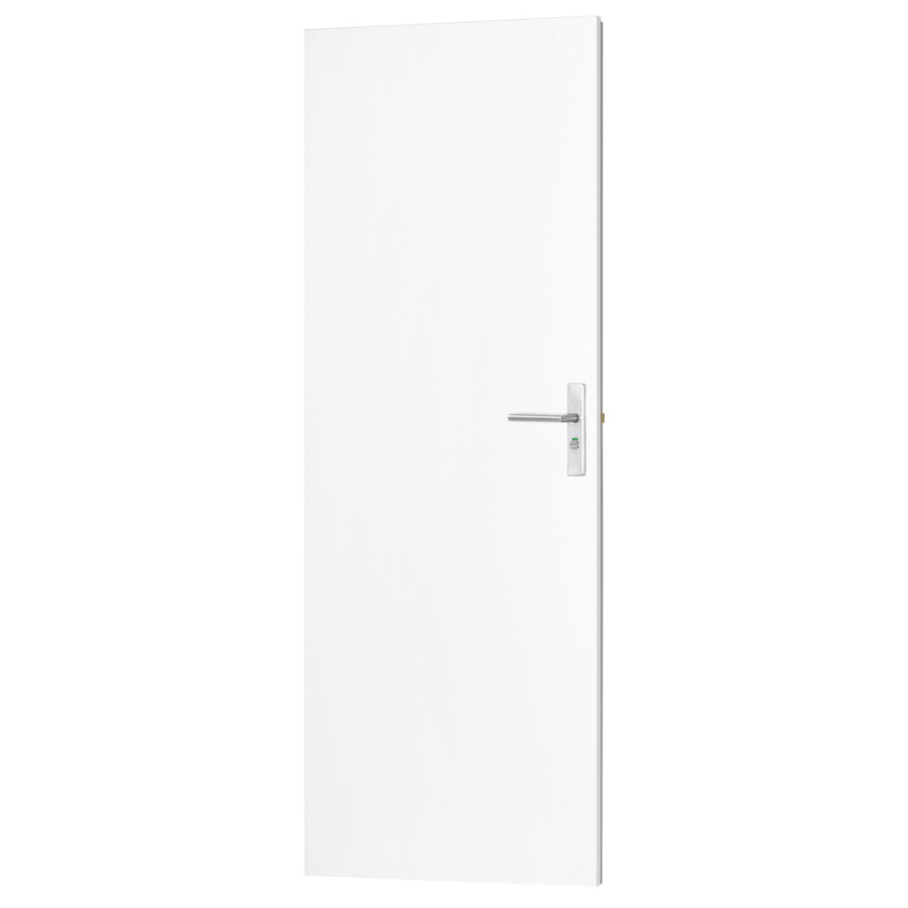 OPDEKDEUR | AFGELAKT ALPINE WIT (RAL 9010) | FSC | LINKSDRAAIEND | 88X231,5 CM