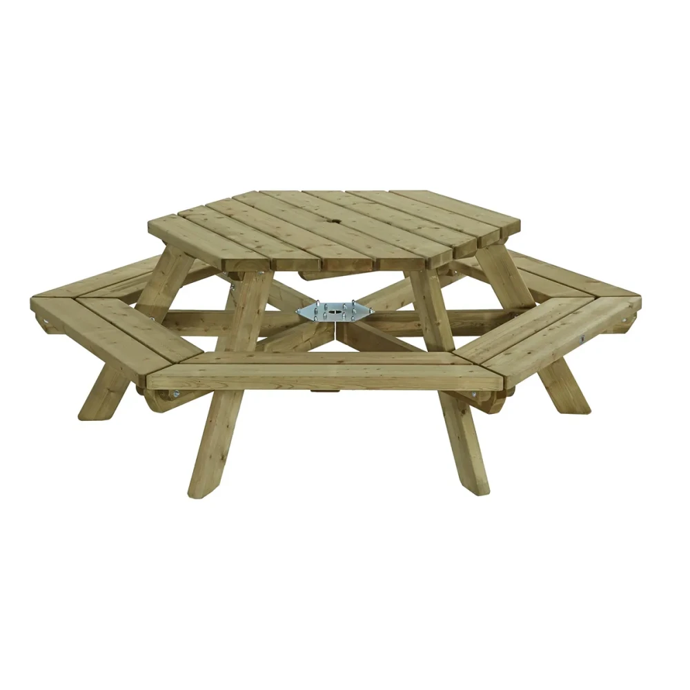 PICKNICKTAFEL ZESHOEK | FSC | 225CM
