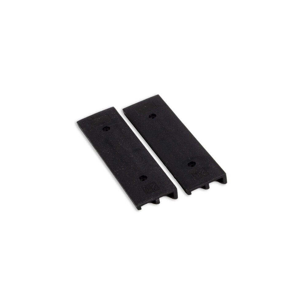 GLASBLOKJE 26X8/4X100MM ZWART (100ST)