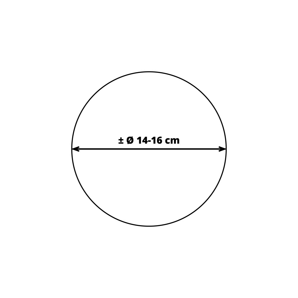 ROBINIA PAAL | GESCHUURD | FSC | ROND 14-16 300 CM