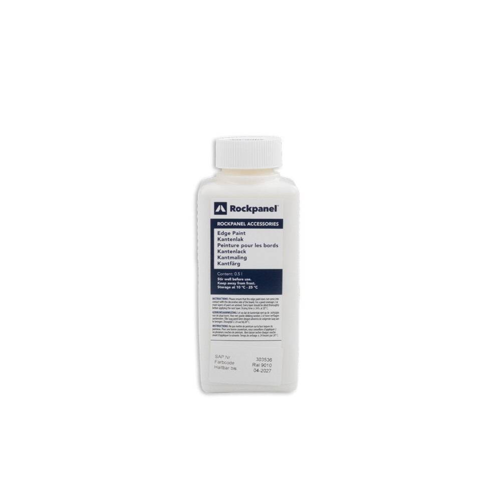ROCKPANEL KANTENLAK | WIT (RAL 9010) | 500 ML