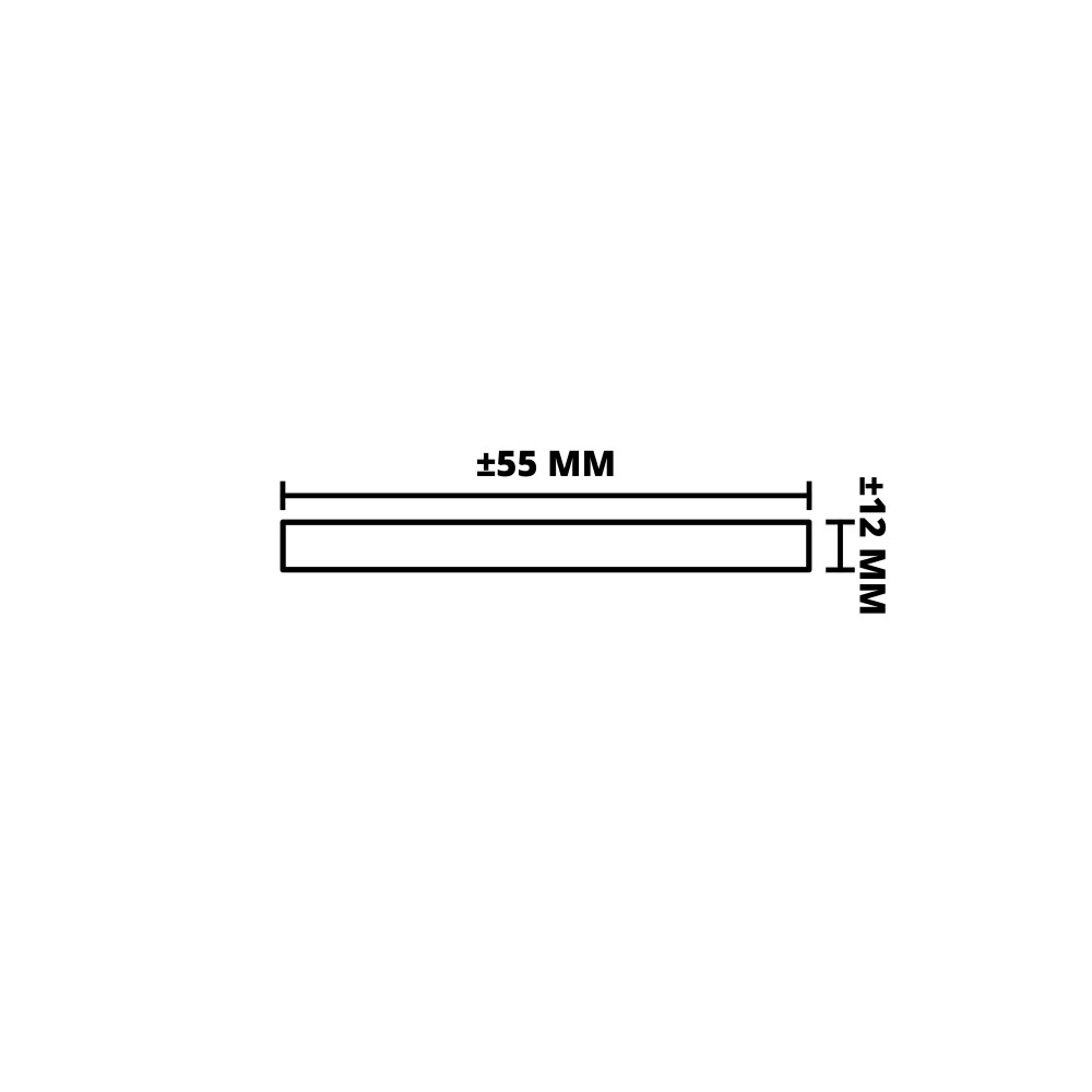 SCHAAFLAT HARDHOUT | FSC | 12X55 MM | 210 CM