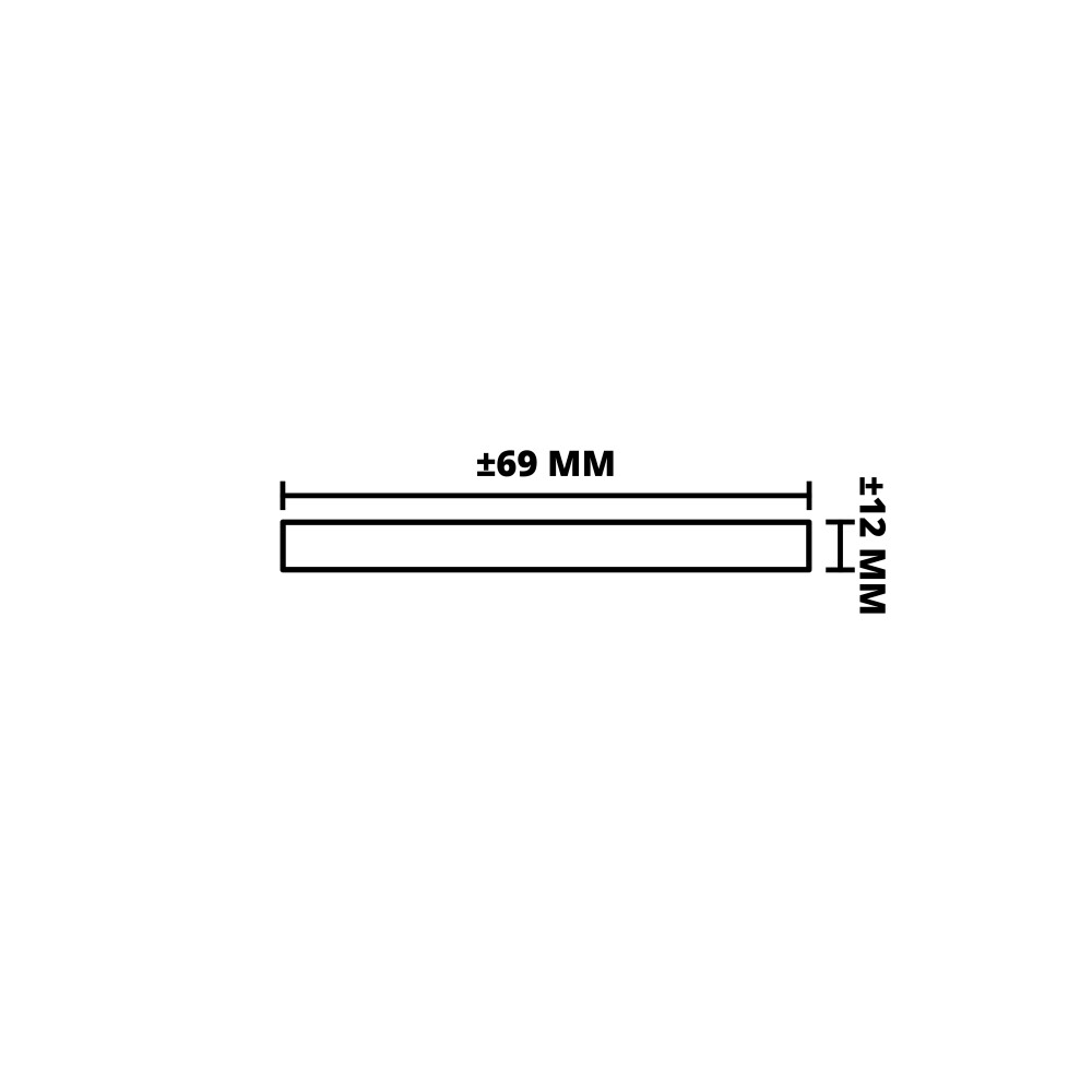 SCHAAFLAT HARDHOUT | FSC | 12X69 MM | 270 CM
