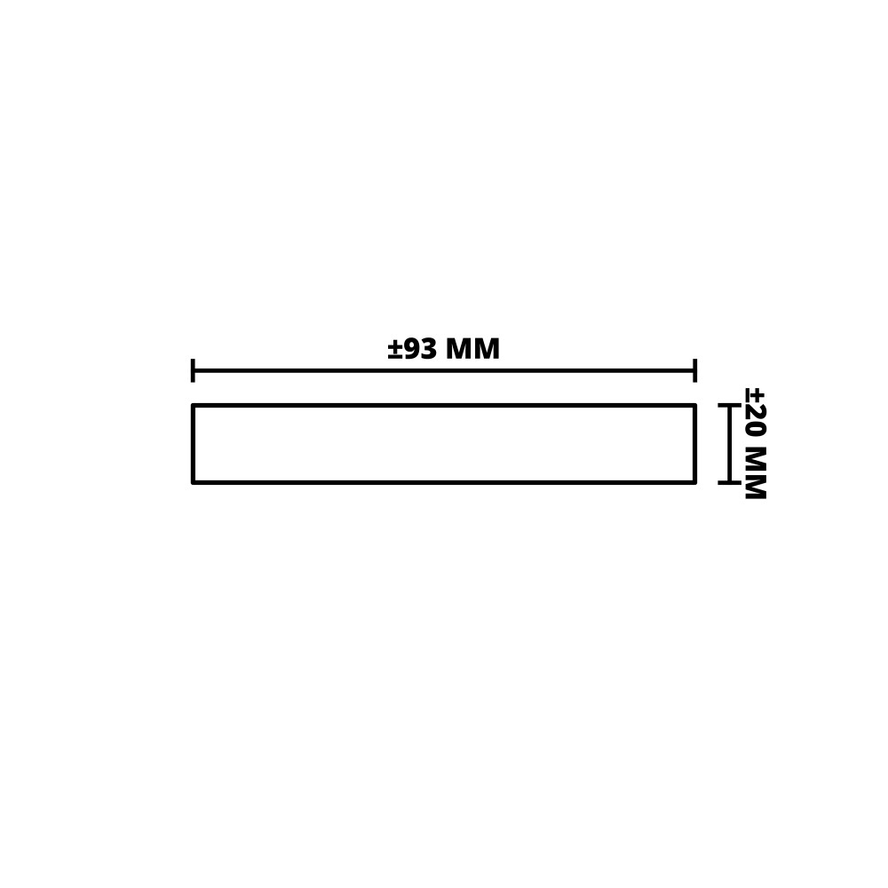 SCHAAFLAT EIKEN | FSC | 20X93 MM | 240 CM