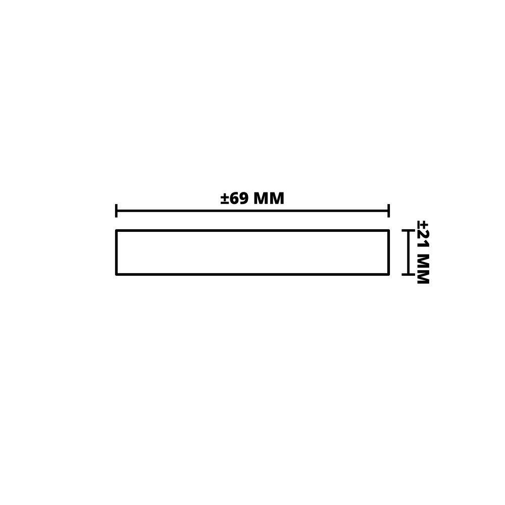 SCHAAFLAT HARDHOUT | FSC | 21X69 MM | 210 CM