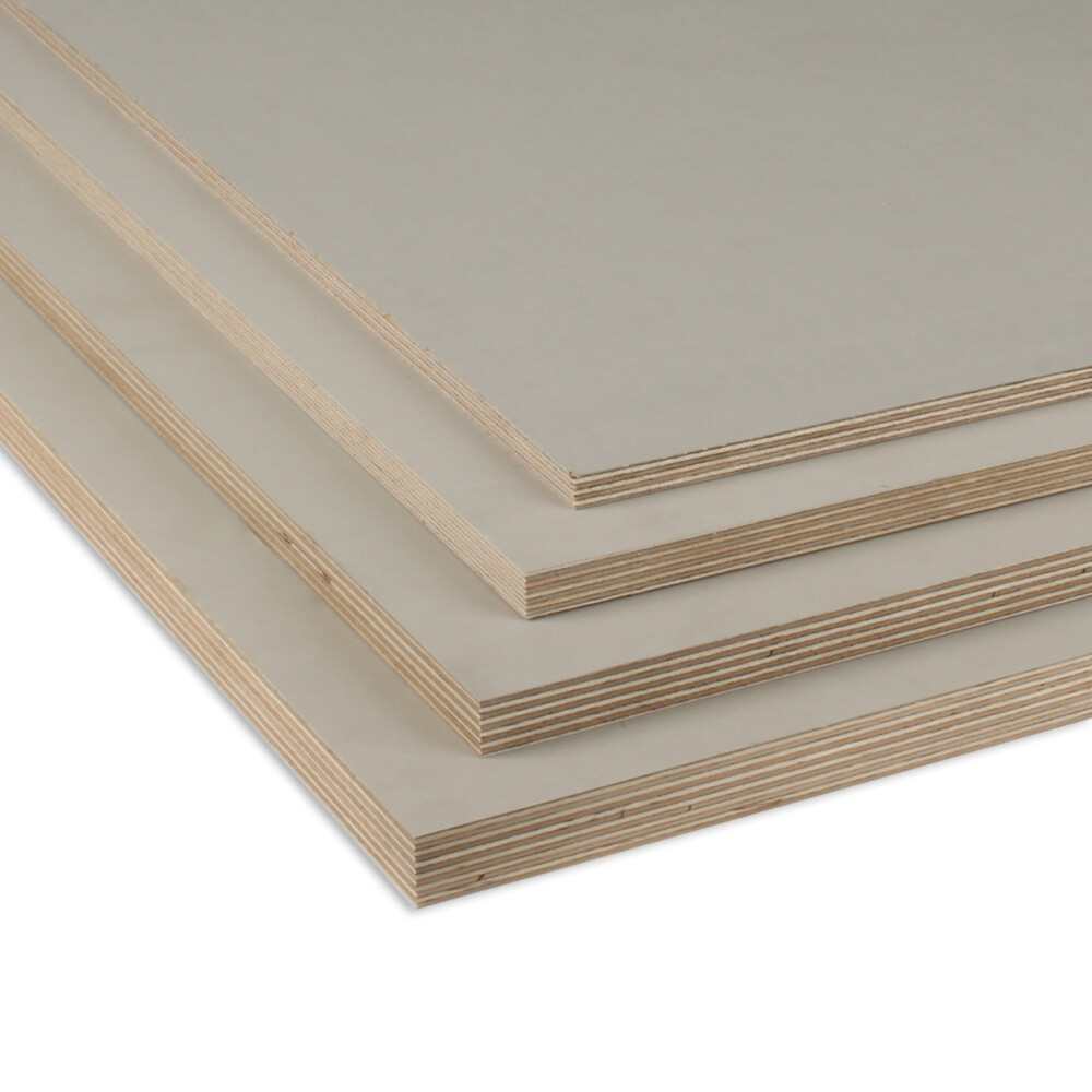 MULTIPLEX SILVERPAINT | GRIJS GEGROND | GARANTIE | FSC | 12 MM | 250X125 CM