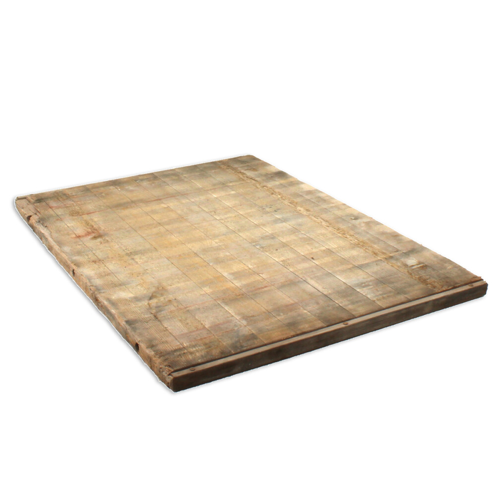 STEENSCHOT (NAALDHOUT) | FSC RECYCLED 100% | 4 CM DIK | CA. 140X110 CM