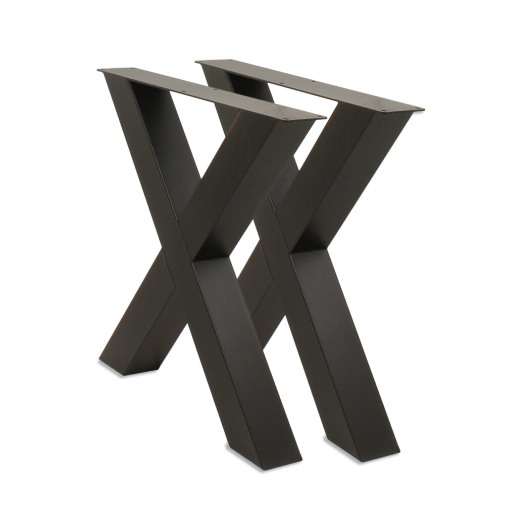X-POOT PER SET ZWART GECOAT (GESCHIKT VOOR BINNEN)