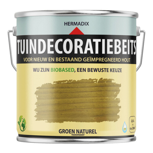 HERMADIX TUINDECORATIEBEITS 767 GROEN NATUREL - 2.5 LTR