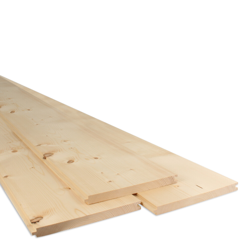 VUREN VLOERDEEL | T&G | 25X295 MM (WB 285 MM) | 500 CM